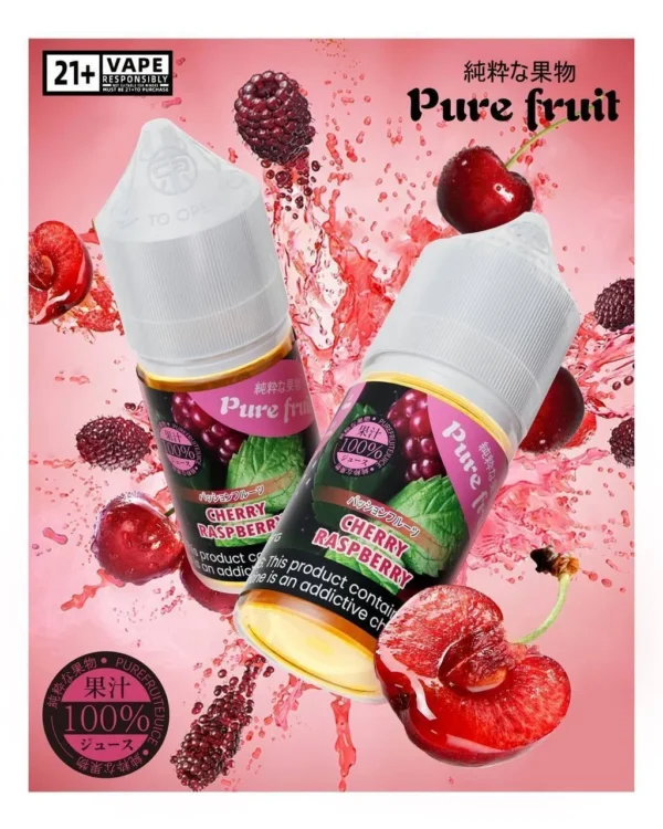 1783411014417.webp Pure Fruit 純粹果物 煙油|日本原裝進口 30ml現榨果汁感 清爽順喉不膩口 適配各類注油小煙主機