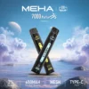 MEHA XBAR 魅嗨 小黑條 7000口 抛棄式電子煙｜Mesh芯爆發力強 3%尼古丁鹽黃金配方 極強冰感體驗 650mAh大電量可充電長效續航