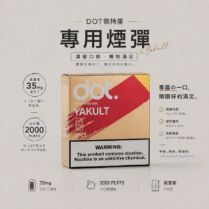 【買3贈送主機】DOT switch 佩特里專用煙彈｜Mesh 霧化芯極致口感 防漏大容量設計 兩顆裝 專用佩特里主機
