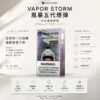 VAPOR STORM 風暴 五代通用煙彈｜2ml 激爽配方不嗆喉 陶瓷網芯防漏升級 3% 尼古丁鹽極致濃郁 通用五代主機