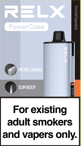 RELX悅刻x-box-16000口拋棄式電子煙-藍銀主機.webp RELX 悅刻 X-BOX 16000口|12W-16W雙段功率調節 3%尼古丁鹽 Mesh網狀芯 專用換彈套裝