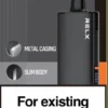 RELX悅刻x-box-16000口拋棄式電子煙-黑色主機.webp RELX 悅刻 X-BOX 16000口|12W-16W雙段功率調節 3%尼古丁鹽 Mesh網狀芯 專用換彈套裝