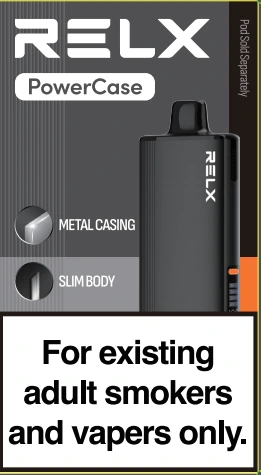 RELX悅刻x-box-16000口拋棄式電子煙-黑色主機.webp RELX 悅刻 X-BOX 16000口|12W-16W雙段功率調節 3%尼古丁鹽 Mesh網狀芯 專用換彈套裝