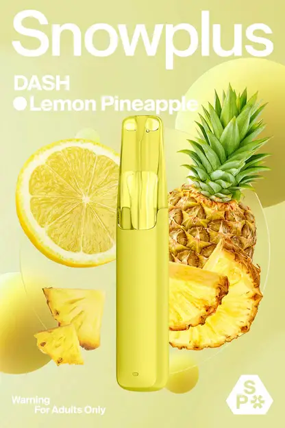 Snowplus DASH 4000口 拋棄式電子煙｜鴨嘴獸獨家人體工學吸嘴極致貼合 7.5ml大容量不乾燒 不掉味技術 3%尼古丁鹽