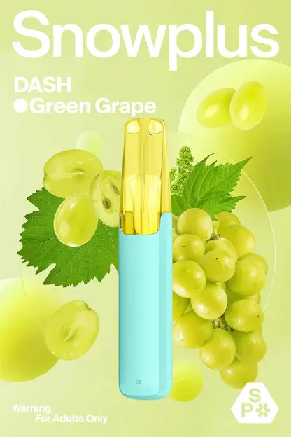Snowplus DASH 4000口 拋棄式電子煙｜鴨嘴獸獨家人體工學吸嘴極致貼合 7.5ml大容量不乾燒 不掉味技術 3%尼古丁鹽