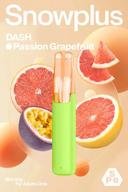Snowplus DASH 4000口 拋棄式電子煙｜鴨嘴獸獨家人體工學吸嘴極致貼合 7.5ml大容量不乾燒 不掉味技術 3%尼古丁鹽