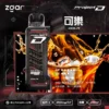 【加購100贈主機】Zgar 冰熊卡帶 15000口｜15ml煙油 LED智慧螢幕 700mAh Type-C快充 磁吸換彈防漏電子煙
