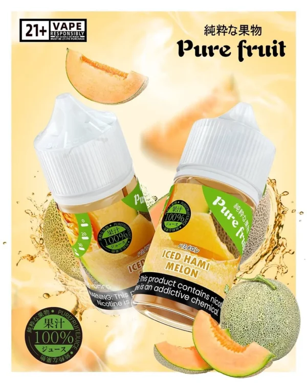 ef6e67_e90fe2a8170749b68ca9a19815e763demv2.webp Pure Fruit 純粹果物 煙油|日本原裝進口 30ml現榨果汁感 清爽順喉不膩口 適配各類注油小煙主機