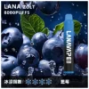 LANA ZOLT 8000口 抛棄式電子煙｜15ml煙油 冰感水果系列清爽入喉 Mesh網狀霧化芯爆發力強 可充電式設計