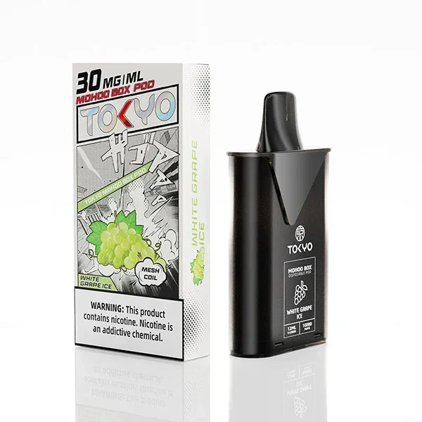 【買三盒煙彈加150贈主機】TOKYO MOHOO BOX 東京魔盒 10000口煙彈｜12ml巨量裝 30mg/ml尼古丁鹽 專用魔盒主機