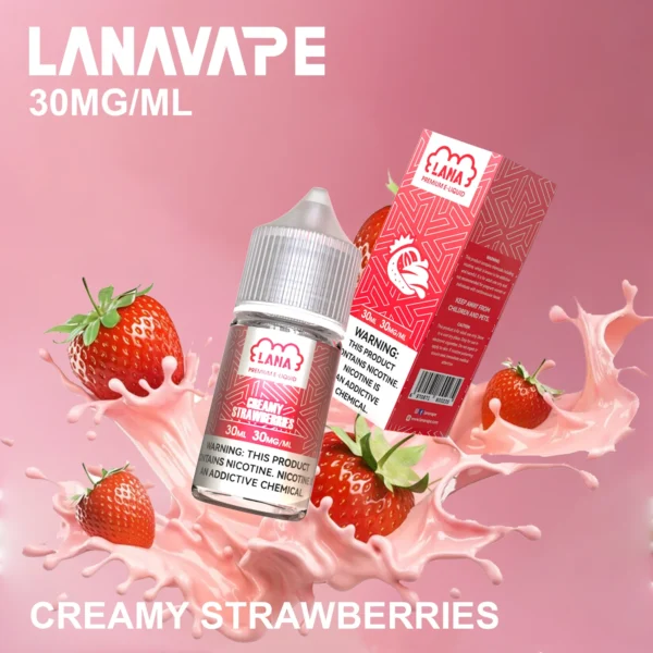 image-457.webp LANA 拉娜 煙油 30ml|30mg尼古丁鹽紮實滿足感 口感層次分明 回韻清甜不化學 適配各類通用注油小煙主機