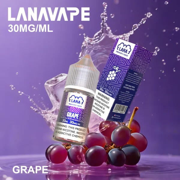 image-459.webp LANA 拉娜 煙油 30ml|30mg尼古丁鹽紮實滿足感 口感層次分明 回韻清甜不化學 適配各類通用注油小煙主機