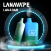 LANA 5000口 拋棄式電子煙｜13ml大容量煙油 3%尼古丁鹽 Mesh網芯還原真實風味 850mAh長效續航