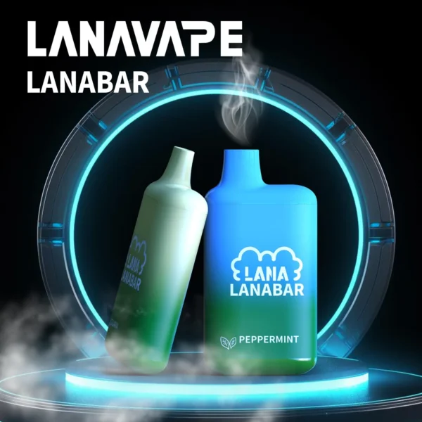 LANA 5000口 拋棄式電子煙｜13ml大容量煙油 3%尼古丁鹽 Mesh網芯還原真實風味 850mAh長效續航
