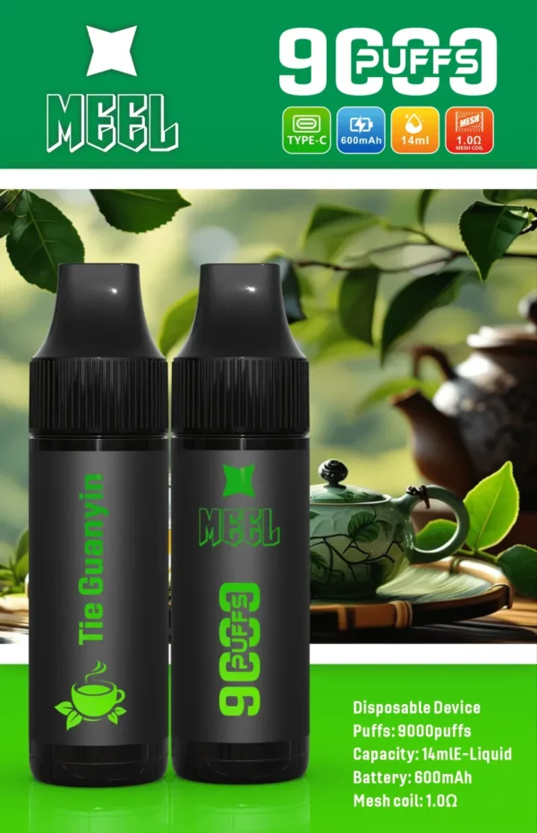 meel9000-5 MEEL Marbo 旗艦級 9000口 拋棄式電子煙|14ml 巨量油倉 Mesh 網芯強效霧化