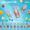 微信图片_20260708221617_893_132.webp LANA 拉娜 煙油 30ml|30mg尼古丁鹽紮實滿足感 口感層次分明 回韻清甜不化學 適配各類通用注油小煙主機