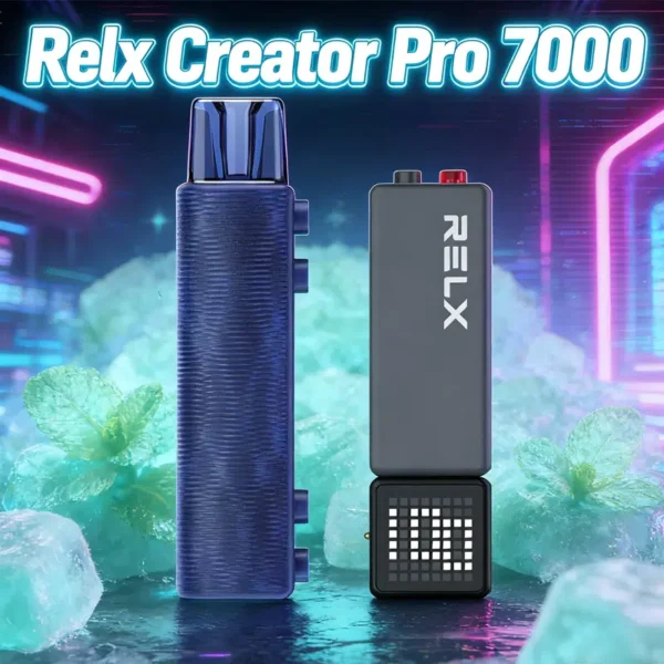 悦刻积木7000套装-5.webp RELX 悅刻 Creator 積木 7000口|3%尼古丁鹽 6ml儲油倉 拋棄式電子煙入門組